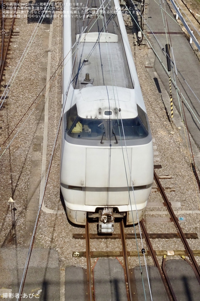 【JR西】289系I03編成からHD632編成へ書き換えられていることが確認を不明で撮影した写真