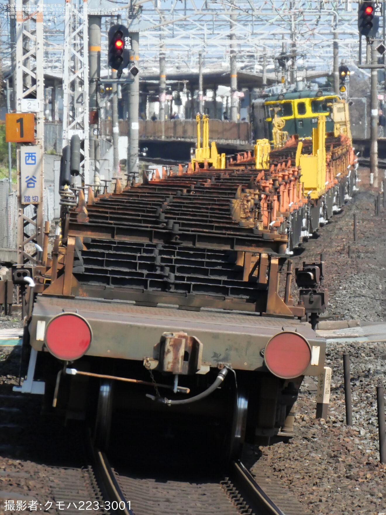 【JR西】EF65-1124牽引の宝殿工臨返空の拡大写真