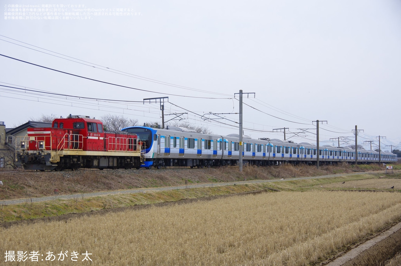 【東臨】71-000形Z14編成J-TREC新津事業所出場甲種輸送の拡大写真