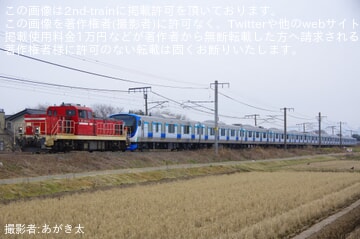 【東臨】71-000形Z14編成J-TREC新津事業所出場甲種輸送