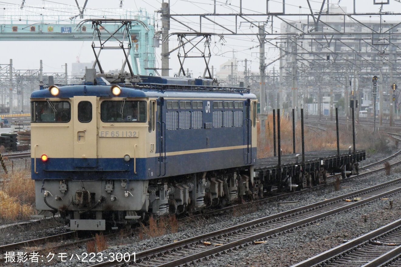 【JR西】チキ7119+チキ7004吹田総合車両所入場回送の拡大写真