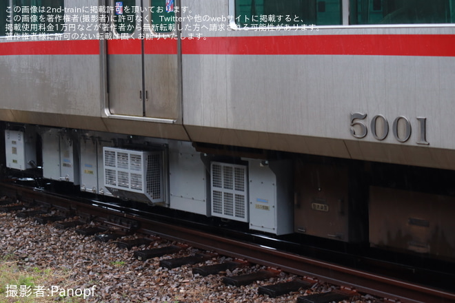 【名鉄】5000系5001F舞木検査場出場試運転 を不明で撮影した写真
