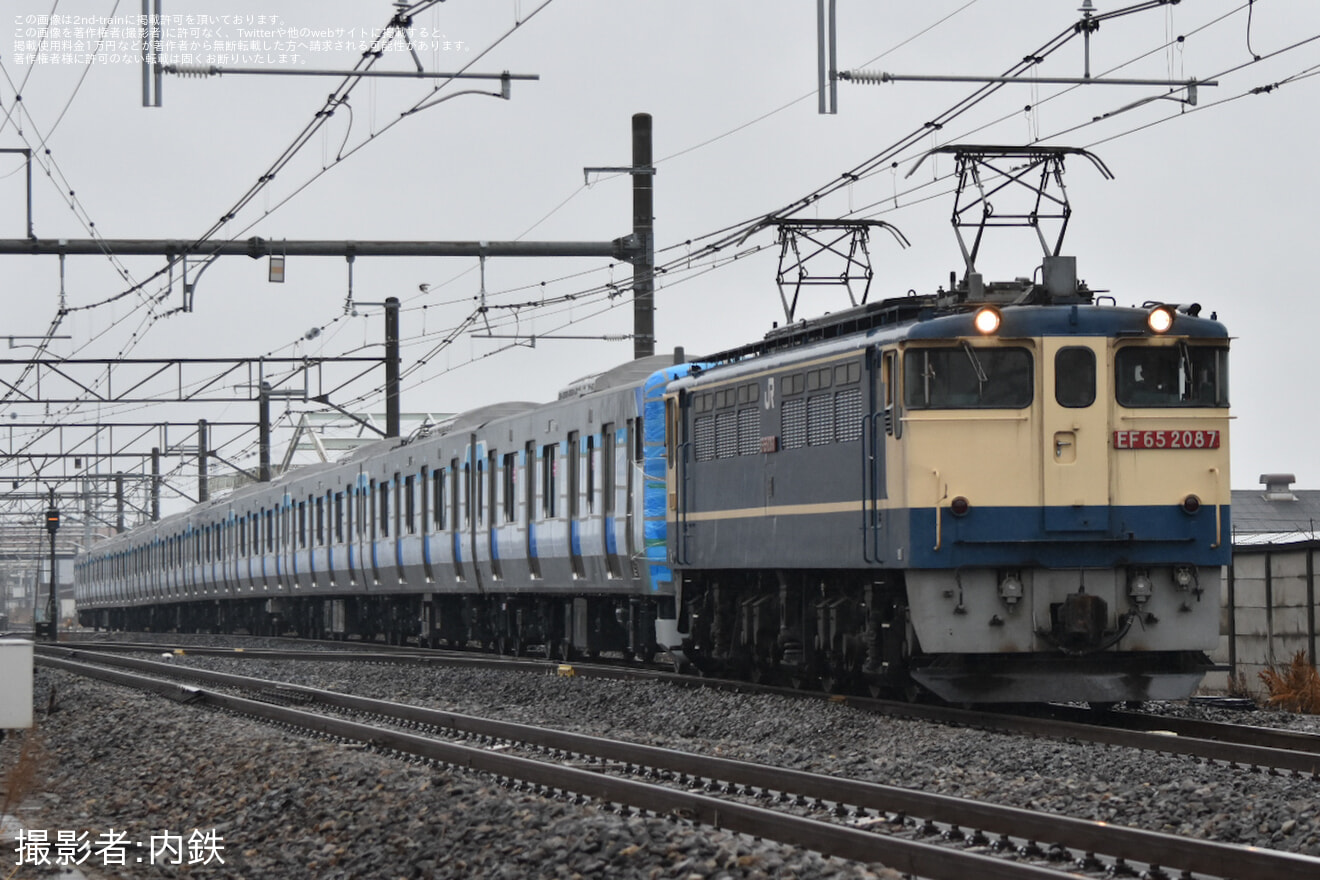 【東臨】71-000形Z14編成J-TREC新津事業所出場甲種輸送の拡大写真