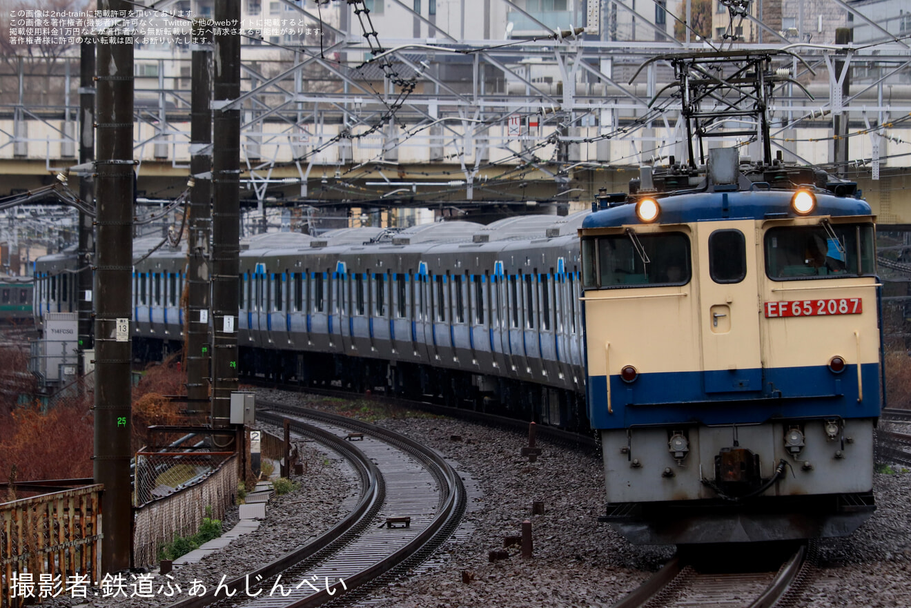 【東臨】71-000形Z14編成J-TREC新津事業所出場甲種輸送の拡大写真