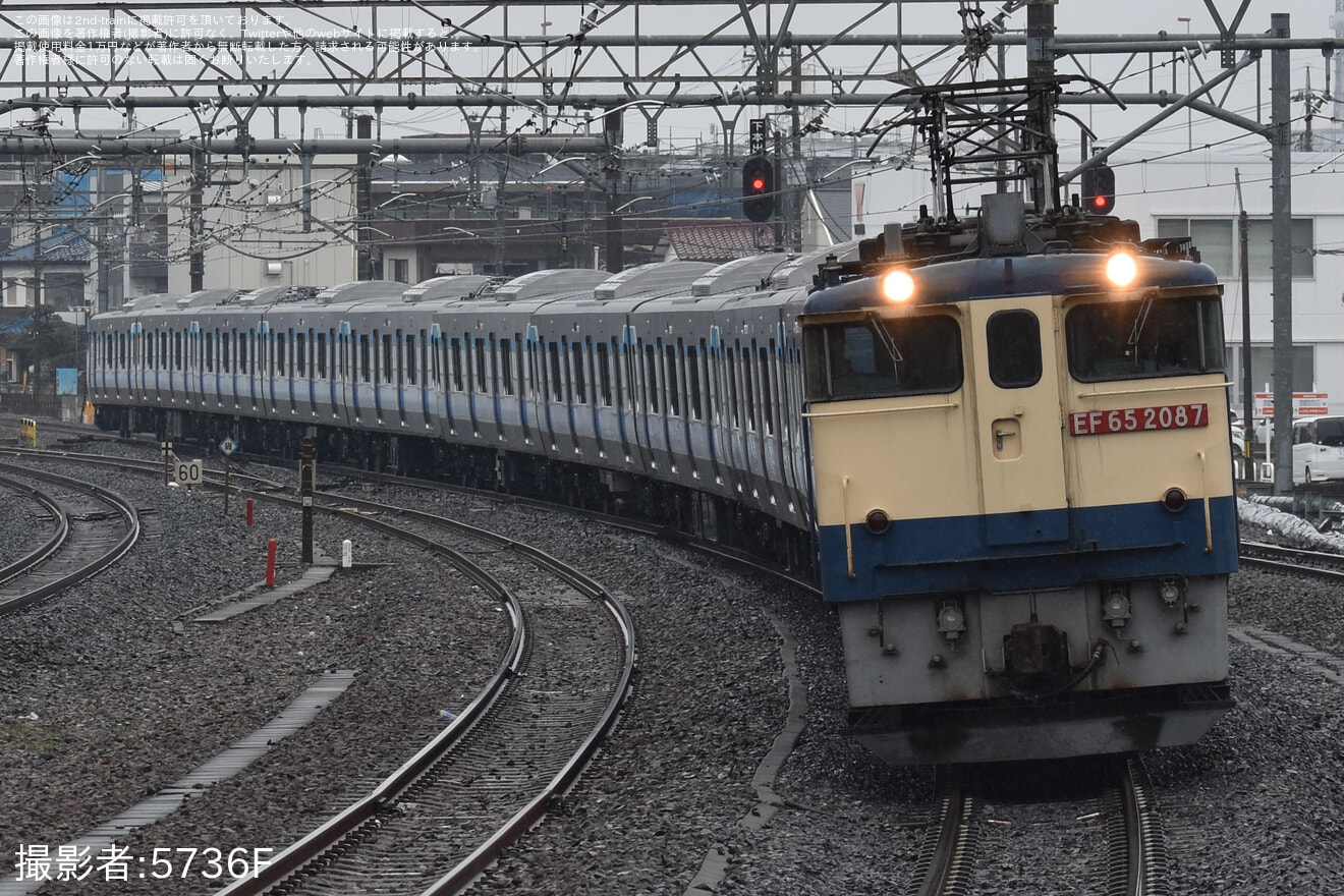 【東臨】71-000形Z14編成J-TREC新津事業所出場甲種輸送の拡大写真