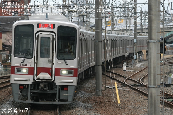 【東武】30000系31608F+31408F 川越作業所出場回送（1枚目）