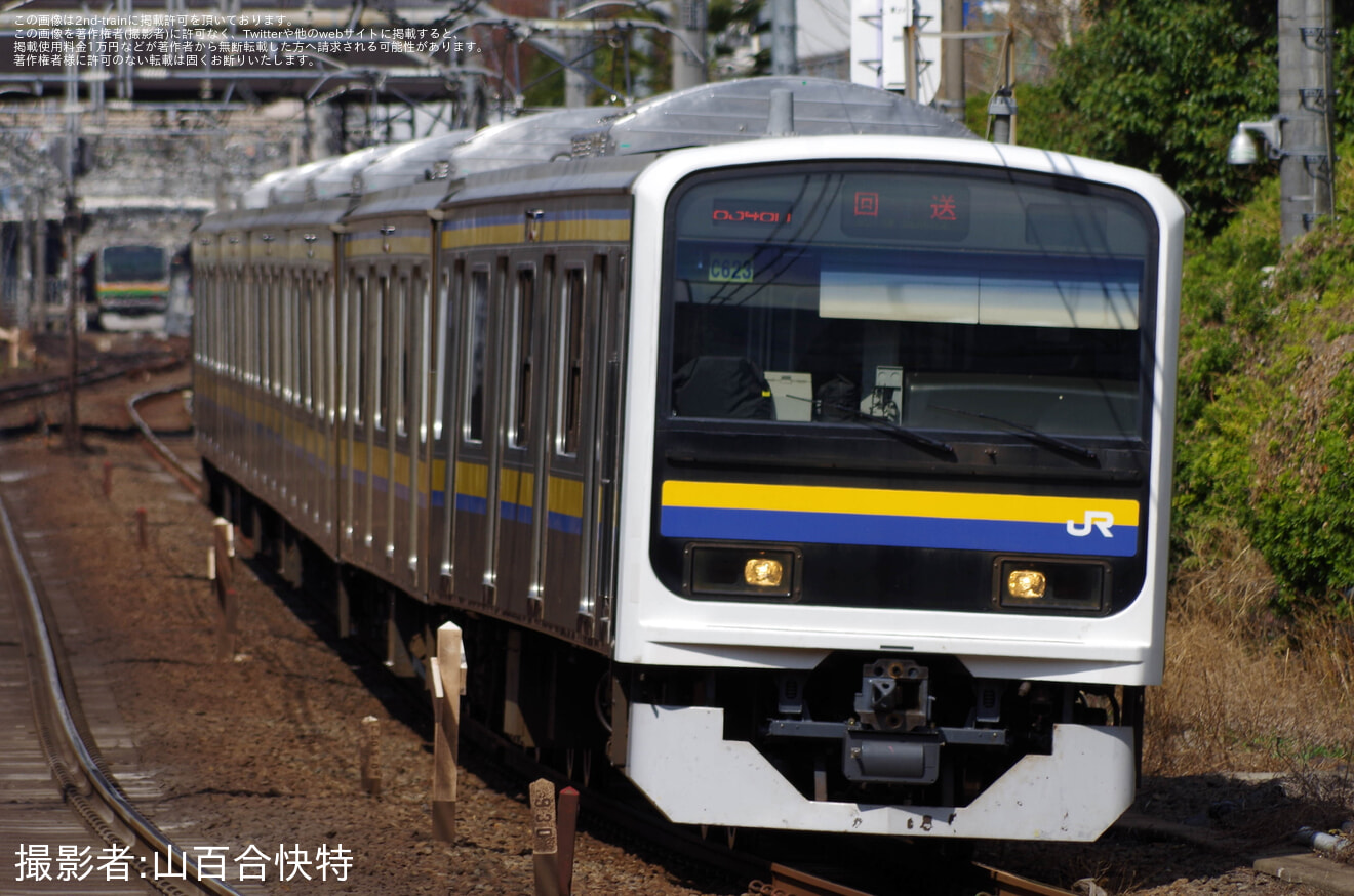 【JR東】209系マリC623編成 大宮総合車両センター出場(202603)の拡大写真