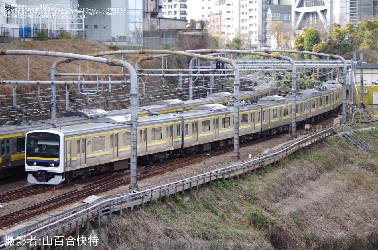 【JR東】209系マリC623編成 大宮総合車両センター出場(202603)の拡大写真