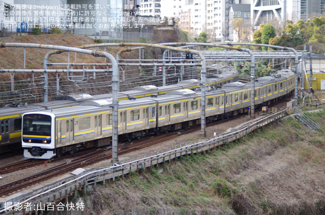 【JR東】209系マリC623編成 大宮総合車両センター出場(202603) - 水道橋～御茶ノ水間にて撮影