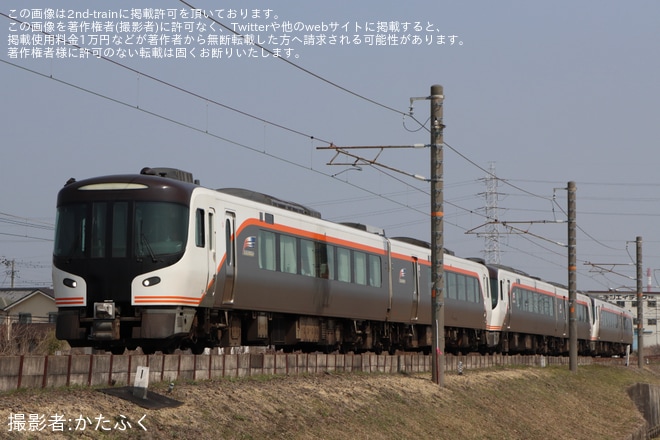 【JR海】特急「南紀3号」にHC85系D102編成+D105編成+D104編成のブツ6編成が充当を不明で撮影した写真