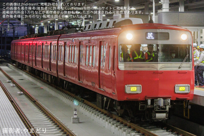 【名鉄】6500系6517F,6519F三河線若林駅高架化線路切り替えに伴う試運転 - 若林駅にて撮影