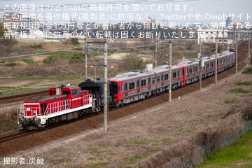【名鉄】9100系9125F、9126F、9127F甲種輸送