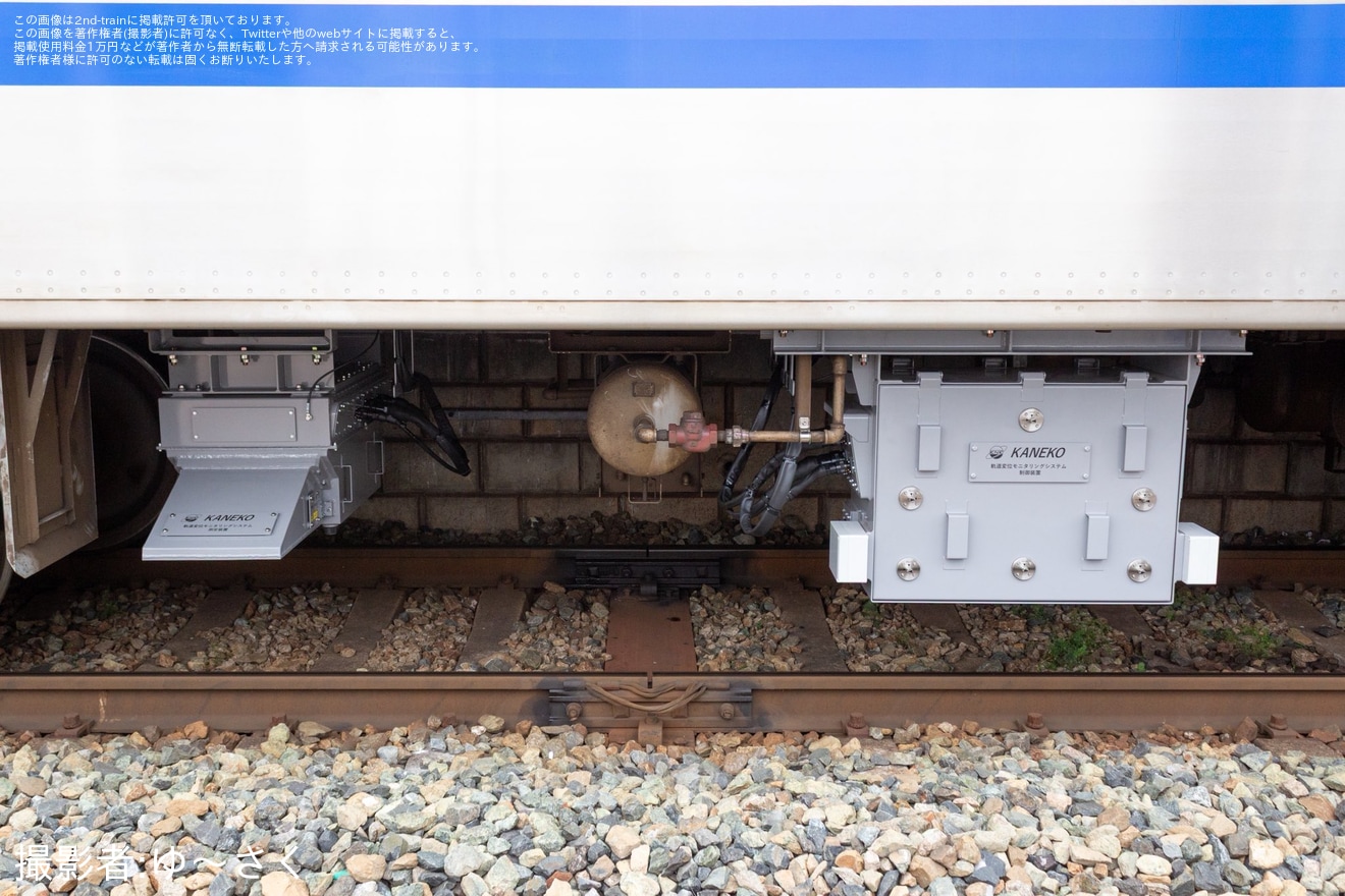 【西鉄】軌道変位モニタリング装置設置後の試運転を3000形3016Fが実施の拡大写真