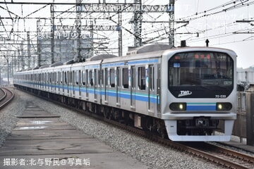 【東臨】70-000形使用「開業30周年記念装飾編成」運行開始