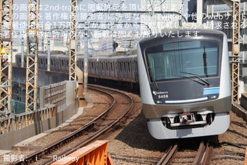 【小田急】5000形5056×10(5056F) 車輪交換試運転