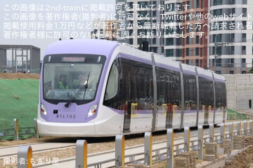 【Seoul Metro】韓国・ソウルの慰礼線トラムで試運転