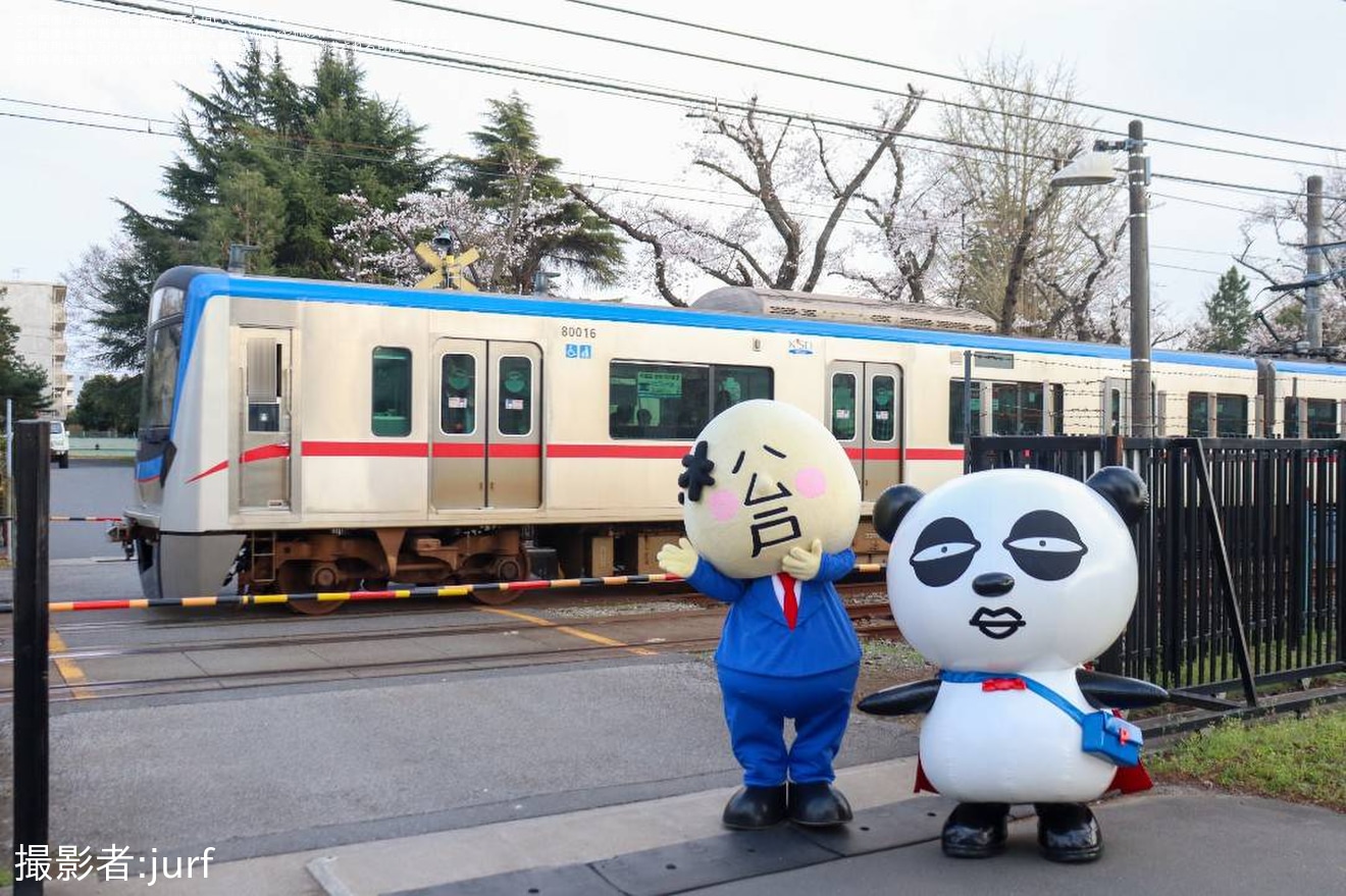 【京成】松戸駐屯地一般開放に京成パンダと松戸さんが登場の拡大写真