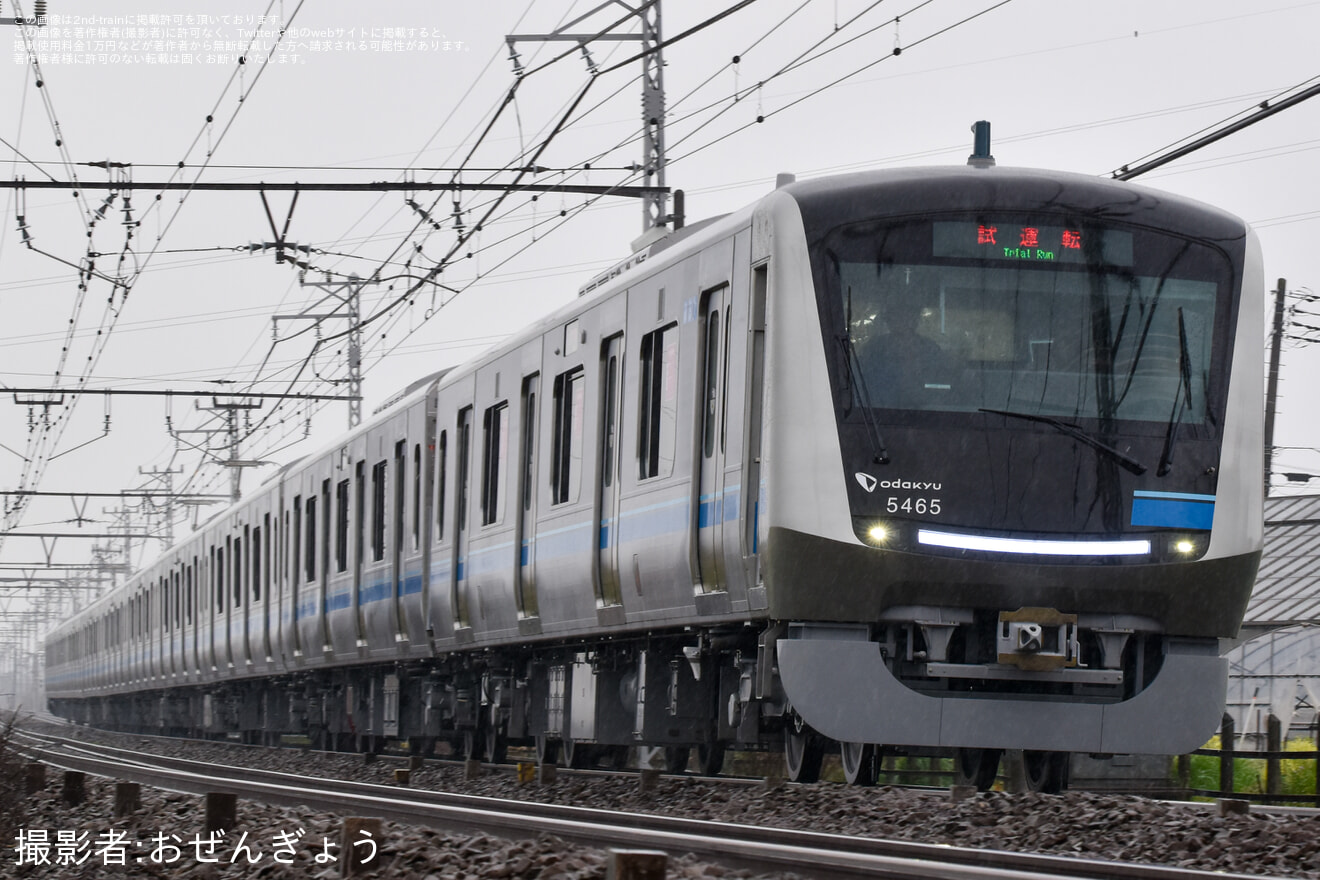 【小田急】5000形5065F(5065×10)新車性能確認試運転の拡大写真