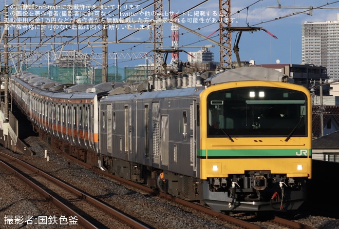 【JR東】E233系トタ青667編成+P521編成 秋田総合車両センター出場配給（1枚目）