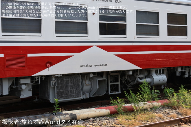 【SRT】キハ48-537+キハ48-1507が本線試運転を不明で撮影した写真