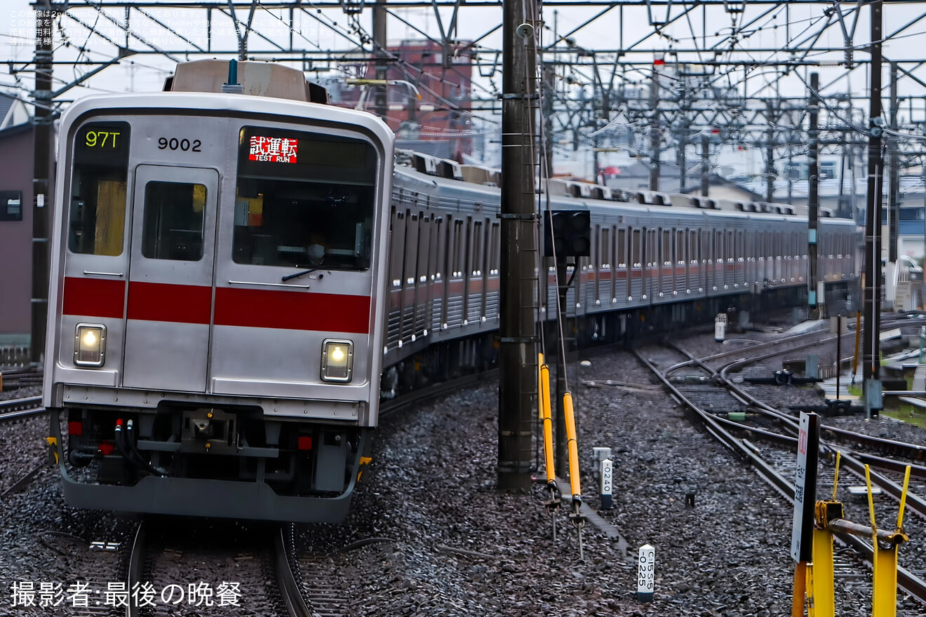 【東武】9000系9102F ATO調整試運転の拡大写真