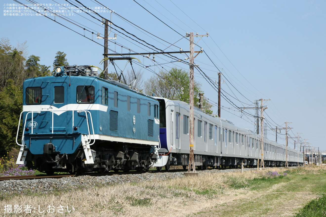 【東武】90000系91002Fが森林公園検修区へ回送の拡大写真