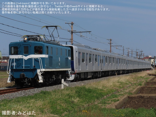 【東武】90000系91002Fが森林公園検修区へ回送（2枚目）