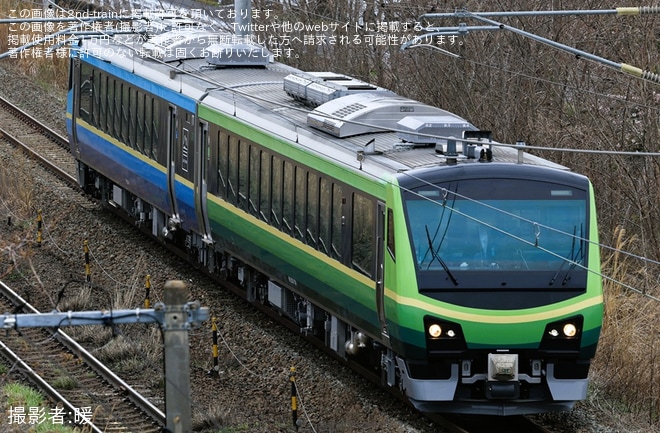 【JR東】団臨「福喜多るSATONO号～オープニングツアーSATONO～」が運転（1枚目）