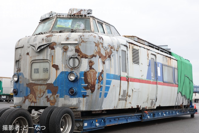 【JR北】781系「ライラック」クモハ781-2が大洗港で目撃を不明で撮影した写真