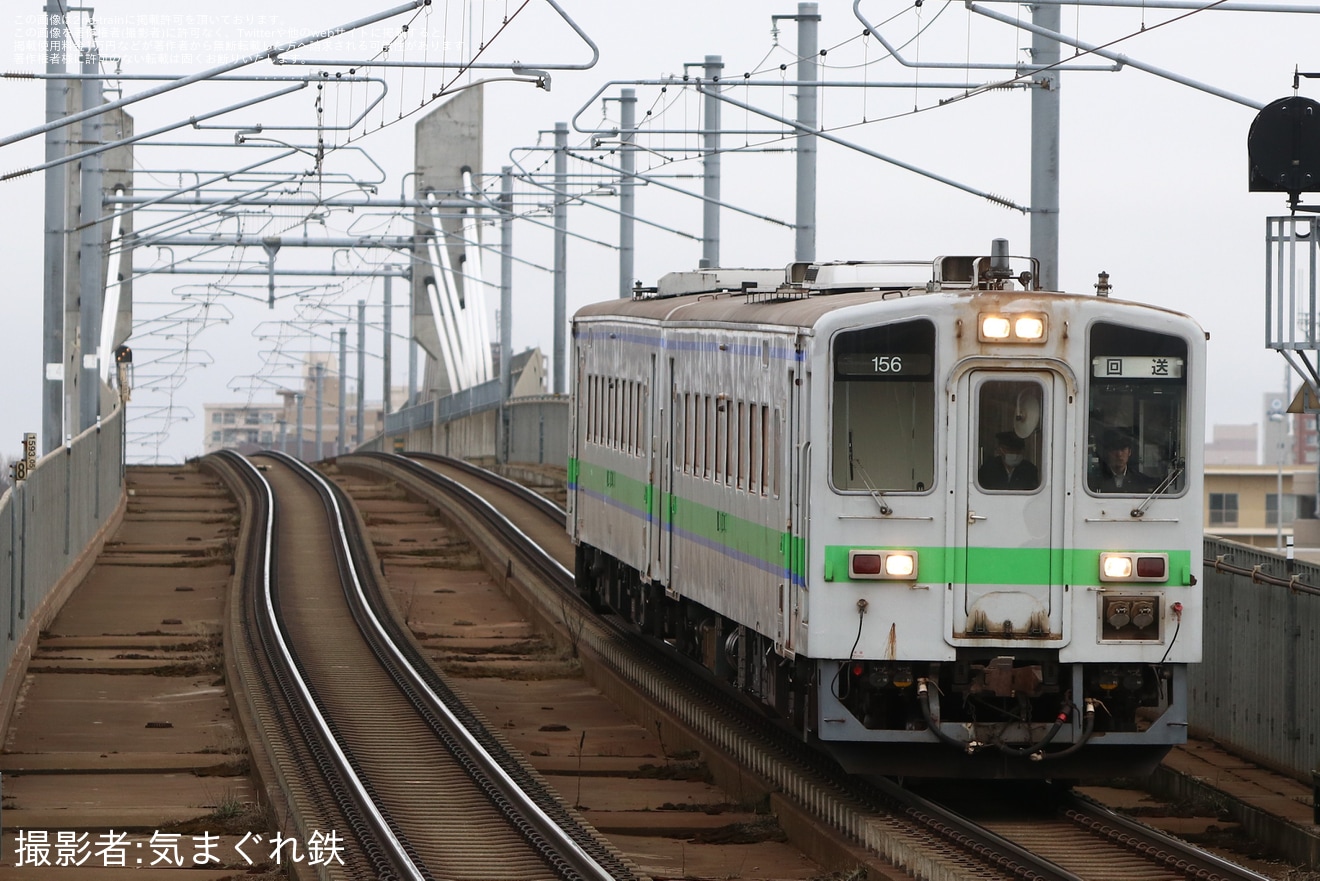 【JR北】キハ143-156+キハ143-157が学園都市線で試運転の拡大写真