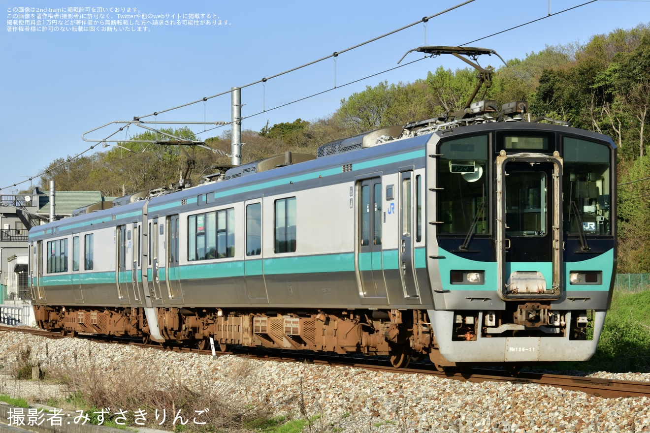 【JR西】加古川線沿線花見シーズンによる臨時列車、延長運転が行われるの拡大写真