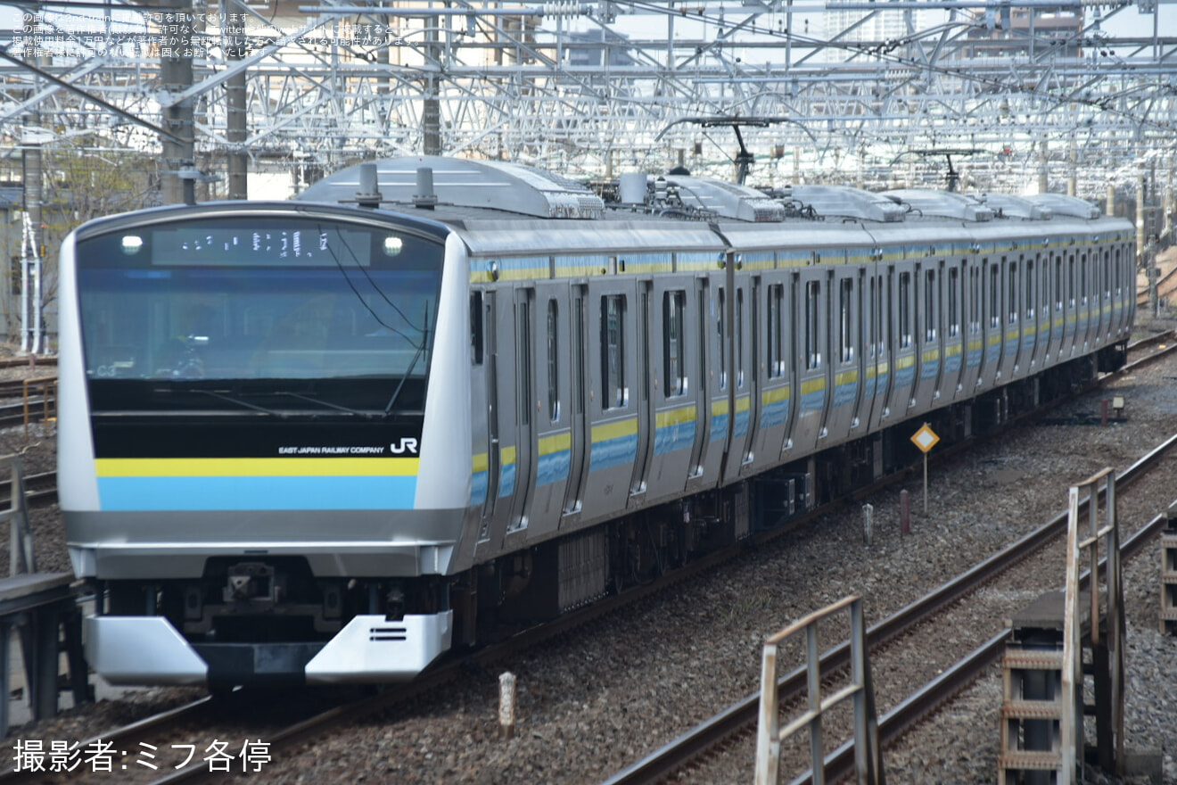 【JR東】E233系マリC3編成 成田線試運転の拡大写真