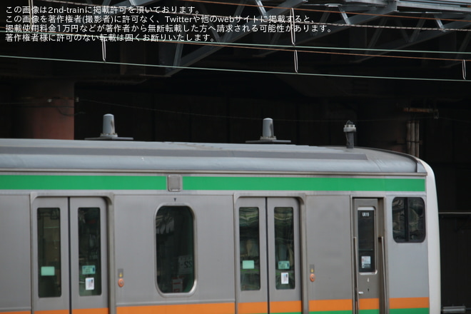 【JR東】E233系ヤマU619編成大宮総合車両センター出場回送 - 大宮駅にて撮影