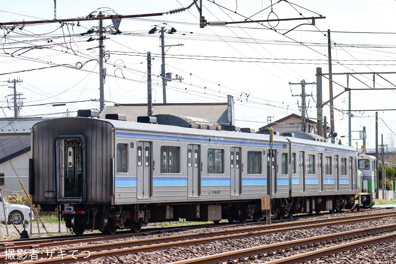 【JR東】205系M1編成のうち2両が構内入換の拡大写真