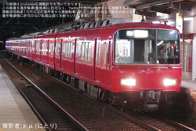 【名鉄】6500系6508F+6800系6812Fが廃車のため大江へ回送（1枚目）