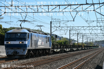 【JR貨】日鐵チキ返空列車がチキ18両で運転