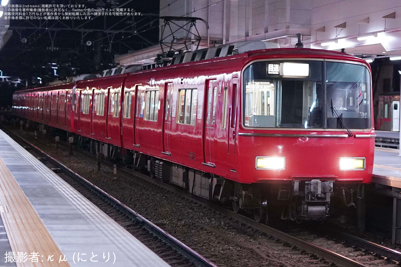 【名鉄】6500系6508F+6800系6812Fが廃車のため大江へ回送の拡大写真