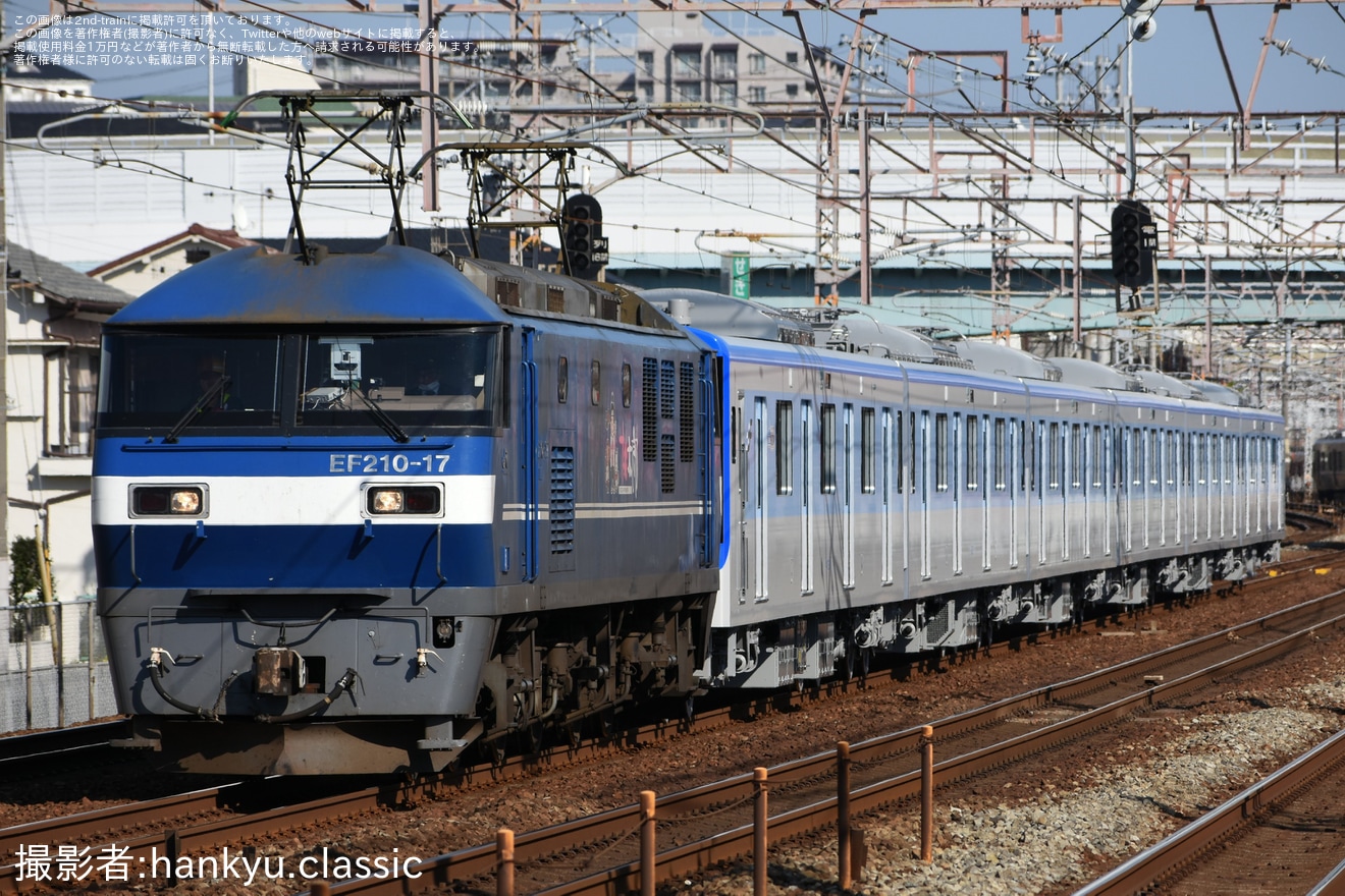 【福市交】4000系4133F 甲種輸送の拡大写真