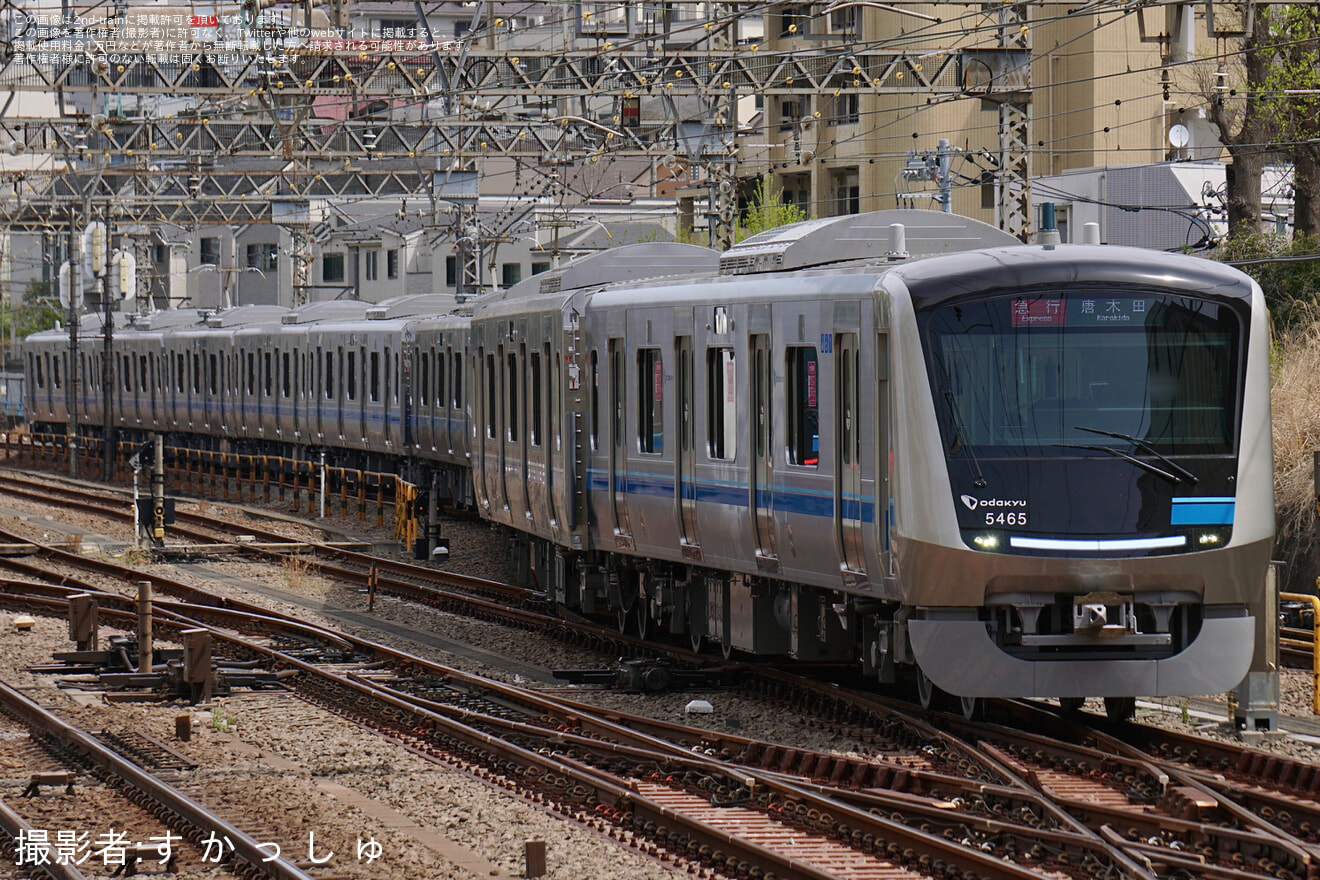 【小田急】小田急5000形5065×10(5065F)営業運転開始の拡大写真