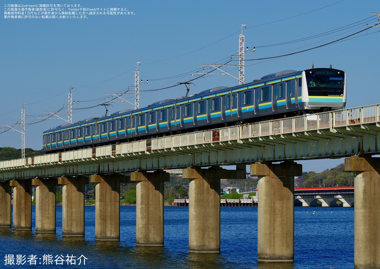 【JR東】E233系0番台マリC3編成鹿島線試運転の拡大写真