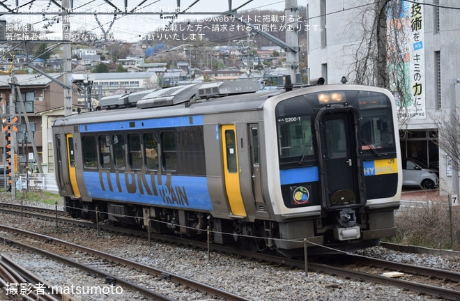 【JR東】キハE200-1長野総合車両センター出場回送（1枚目）
