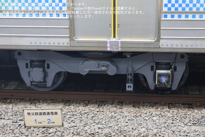 【西武】7000系7104F(元東急9000系9005F) 池袋駅入線試運転を飯能駅で撮影した写真