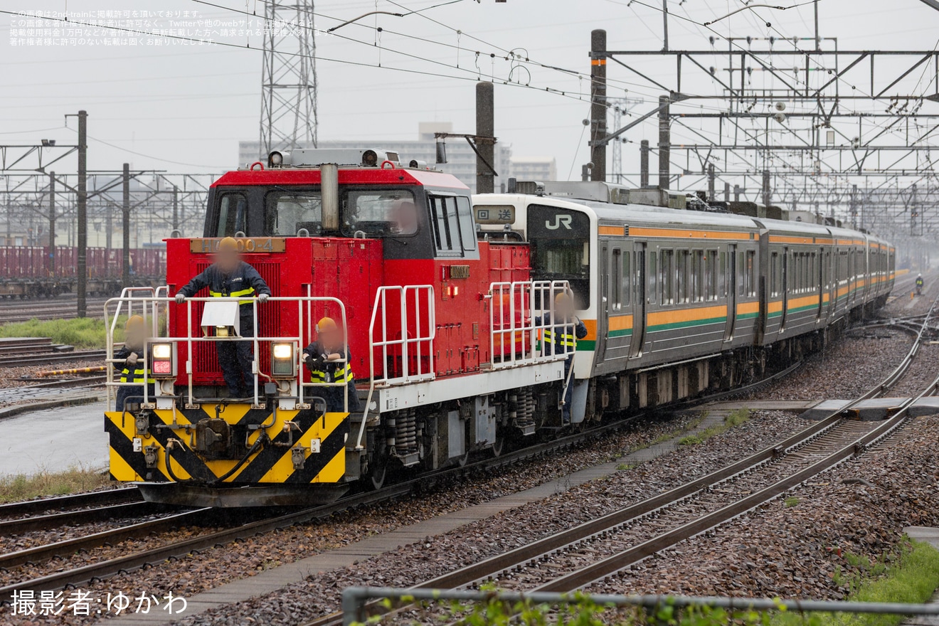 【JR海】213系H5編成+H9編成+H8編成+H14編成が稲沢へ回送の拡大写真