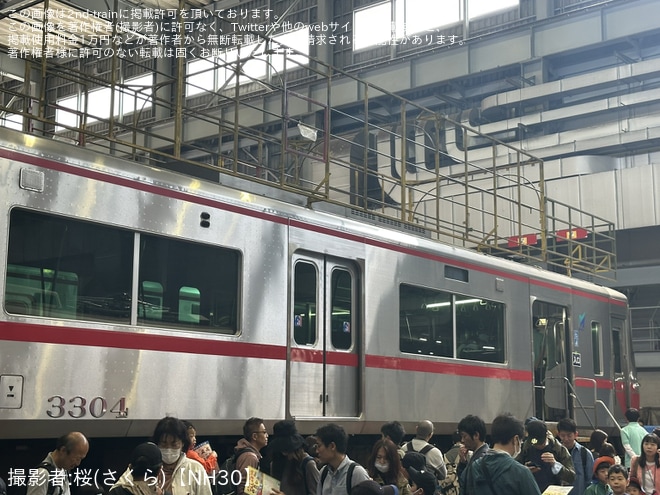 【名鉄】「第18回 めいてつでんしゃまつり」開催 - 舞木検査場にて撮影