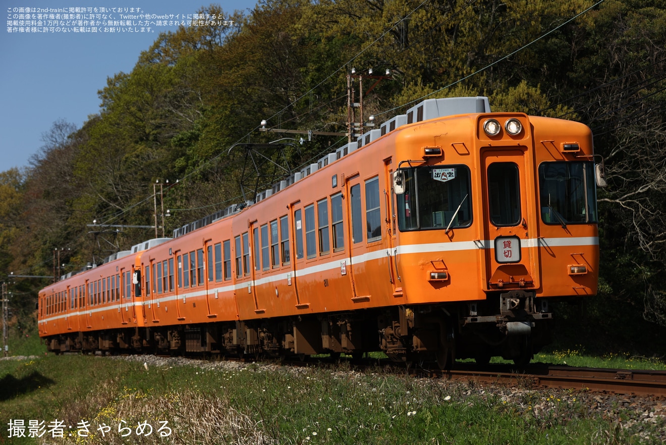 【一畑】2100系/5000系元京王車で行く春の出雲号・酔電の旅の拡大写真