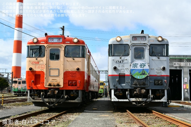 【JR北】「キハ40形車両撮影会 in 苫小牧運転所」開催 - 苫小牧運転所にて撮影