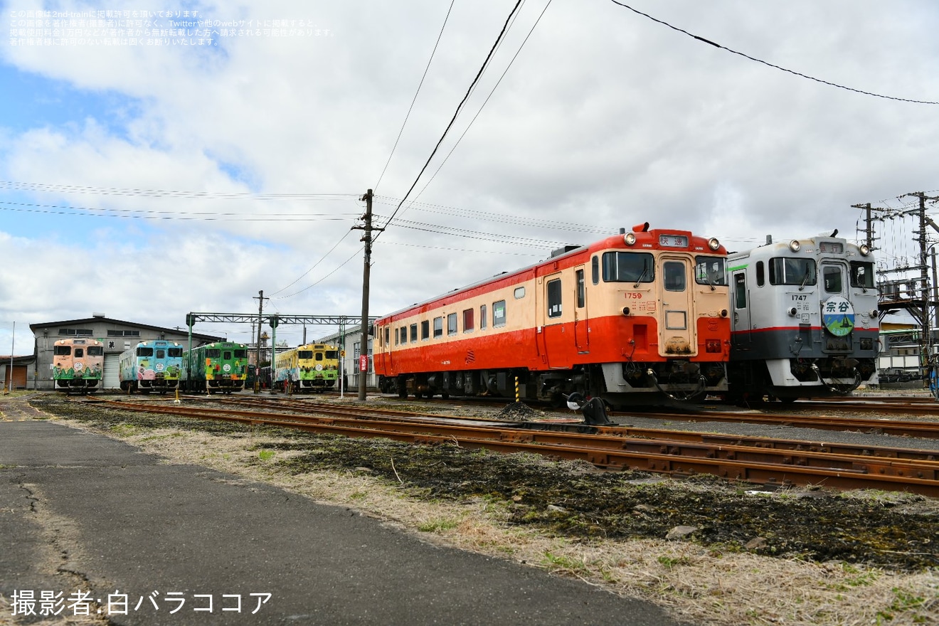【JR北】「キハ40形車両撮影会 in 苫小牧運転所」開催の拡大写真