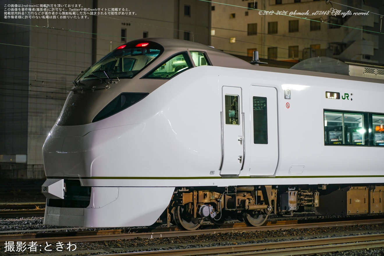 【JR東】E657系カツK1編成がいわき駅イベントに伴い回送の拡大写真