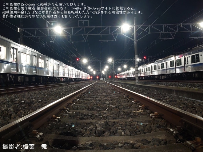 を印旛車両基地で撮影した写真