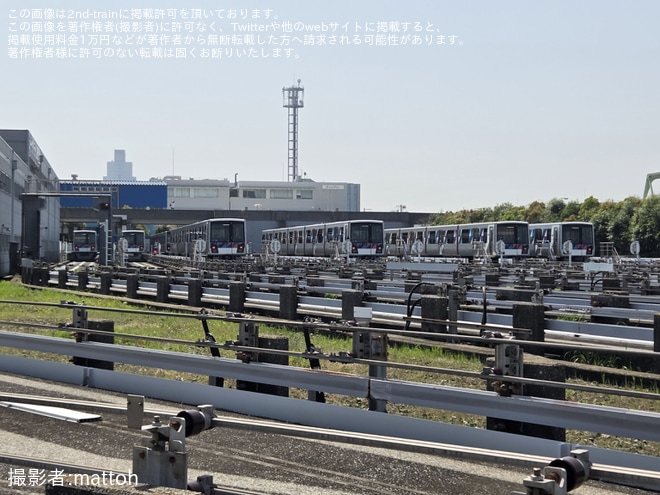 【横シー】「シーサイドラインフェスタ2026」開催をシーサイドライン車両基地で撮影した写真